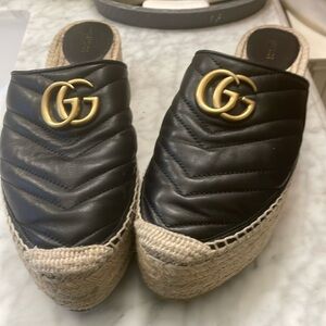 GUCCI PLATFORMS - Size 39